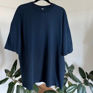 Los Angeles Apparel Men's Navy Short Sleeve Tee